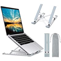 Babacom Soporte Portatil Mesa 9 Ángulos Adjustable- Aleación de Aluminio- Refrigeración Soporte Ordenador Portátil…